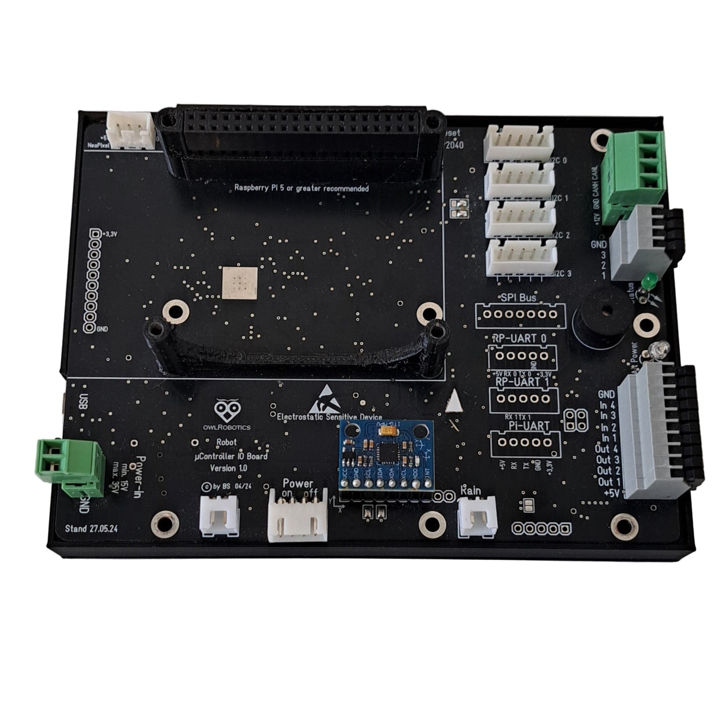 PCB 2.0 – Zentrale Steuereinheit